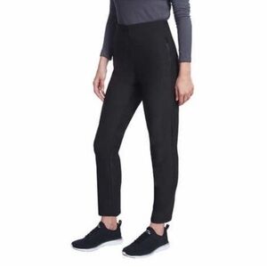 NWT HFX Black High Rise Stretch Fleece Lined Winter‎ Tech Pull On Pant Sz S